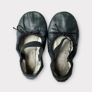 Bloch Leather Ballet Slippers Toddler Size 9.5C, Black - Picture 1 of 7