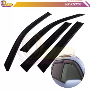 Window Vent Visor Rain Sun Wind Guard Acrylic Shade For 2003-2008 Honda Pilot - Foto 1 di 12