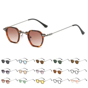 Gafas de sol punk pequeño polígono personalizadas hip hop frescas gafas de sol retro - Imagen 1 de 27
