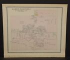 Ohio Huron County Map North Fairfield 1891  !Y14#64