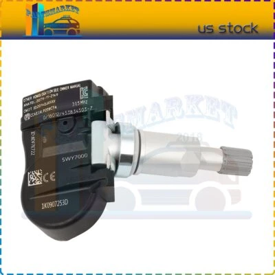 Fits Volkswagen Beetle Golf Audi A4 S5 SQ5 Tire Pressure Sensor TPMS 315 MHz - Image 1 of 4