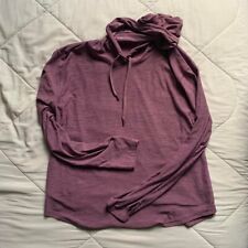 Old Navy women's active hooded sweatshirt, magenta/purple, size medium