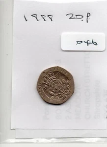 GB - Münze (C046) Elizabeth - 1999 - Twenty Pence - Bild 1 von 1