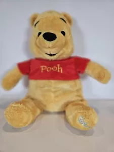 Winnie the Pooh Plush 15" Pre-Owned Disney Bear Huggable Soft Clean - Picture 1 of 16