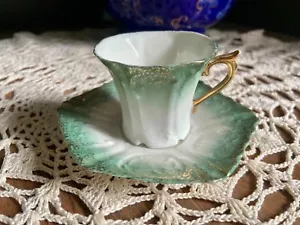 Antique Germany Miniature Cup and Saucer - Picture 1 of 8