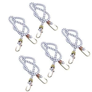10 piezas 36" / 900 mm Correa de cable bungee de alta resistencia Soporte de amarre Ganchos de metal - Imagen 1 de 5