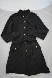 Vivienne Westwood MAN Navy Blue Button Trenchcoat Mac Jacke Herren IT46 Small S - Bild 1 von 12