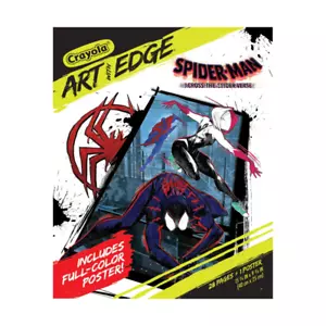Spider-Man Across the Spider-Verse da colorare per adulti 28 pagine foglia sciolta più poster - Foto 1 di 12