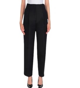 New Roberto Cavalli Black Mohair & Wool Pants Size Italian 46 Retail $1,432 - Picture 1 of 16
