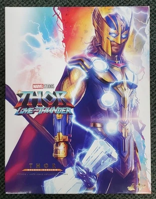 Hot Toys MMS656 1/6 Thor Versión Deluxe - Thor: Love Thunder TOTALMENTE NUEVO EN CAJA Foto 1 de 3