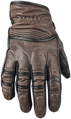 Speed & Strength Rust and Redemption Leather Gloves Motorcycle Street Bike - Image 1 of 3