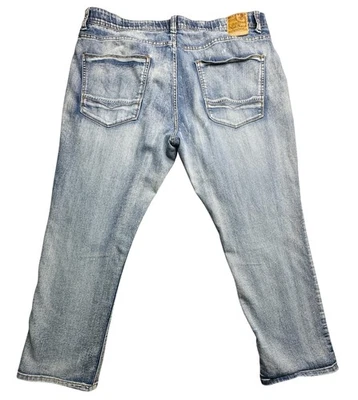 Nat Nast Jeans Mens 40x30 Blue Denim Straight Leg Comfort Fit Luxury Originals - Image 1 of 4