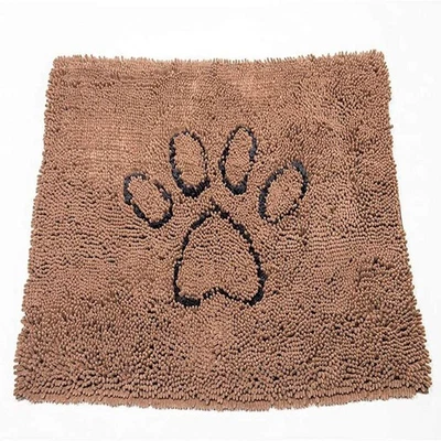 Dgs Pet Products Dirty Dog Door Mat Large Brown 35" X 26" 2" — 第 1/4 张图片