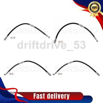 Sunsong 制动软管线适合 1990 1991 1993 1994 1996 1997 斯巴鲁 Legacy — 第 1/4 张图片