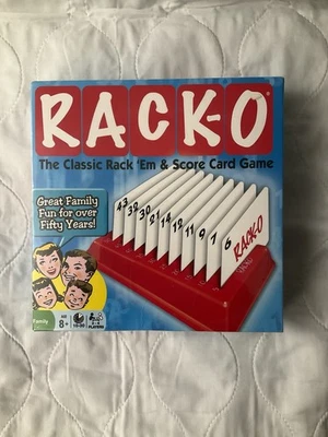 Juego de Cartas Racko Por Ganar Movimientos 2 a 4 Jugadores Edades 8 más 2010 Nuevo Precintado Foto 1 de 4