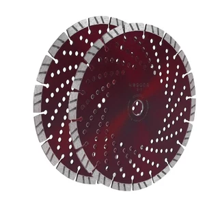 2x 9 Inch 230mm Diamond Cutting Disc Masonry Stone Hard Brick Tiles Concrete Dry - Picture 1 of 20