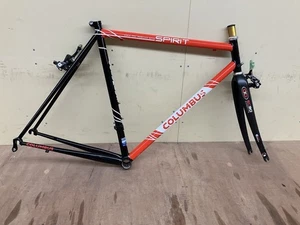 Telaio bici Columbus Spirit acciaio con pinza freno Campagnolo dal Giappone - Foto 1 di 8