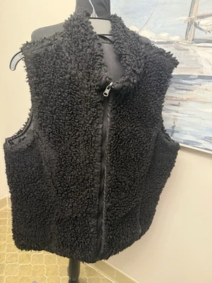 Kc Collections Reversible Womens , Black Vest  Xl - Image 1 of 4