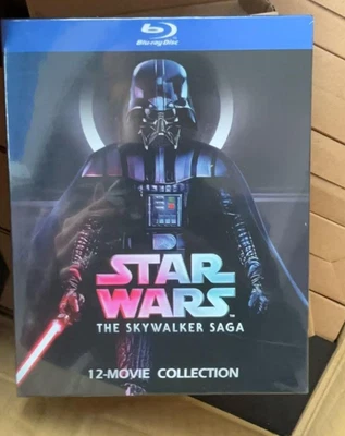 Star Wars The Skywalker Saga 12-Movie Collection Blu-ray Brand New Free Shipping - Image 1 of 4