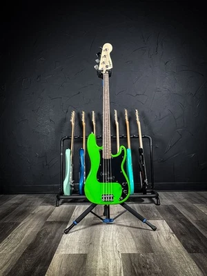 Squier Sonic Precision Bass - Lime Green - Image 1 of 4