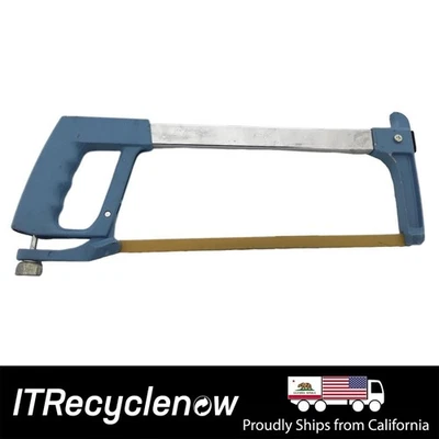 Klein Tools 701-S Electricians Bi-Metal Alloy Steel Hacksaw 12" Blade Blue - Image 1 of 4