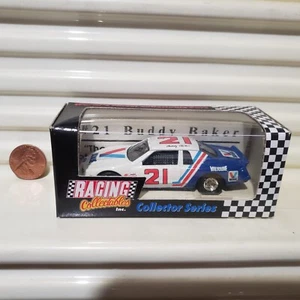 RACING COLLECTABLES 1993 1/64 #21 BUDDY BAKER Valvoline Ford Tbird LITE RED #21s - Picture 1 of 8
