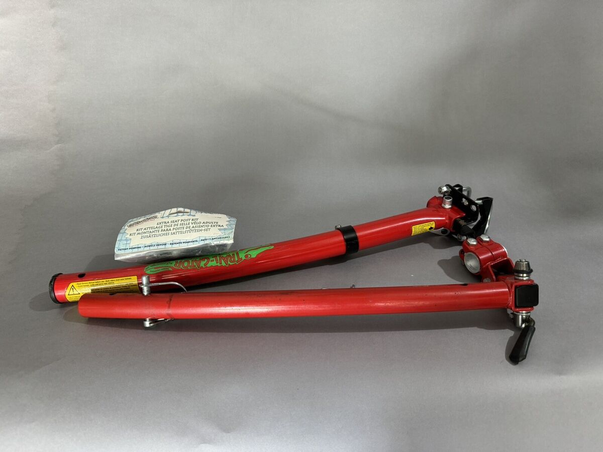 Trail Gator Red Tow Bar Bicycle Trailers for sale | eBay Trail Gator Red Tow Bar Bicycle Trailers for sale | eBay
