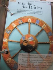 Tarjeta Coleccionable Grandes Invenciones 2 La Rueda - Imagen 1 de 1