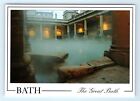 Roman Bath Diving Stone Hot Springs First Century AD Postcard