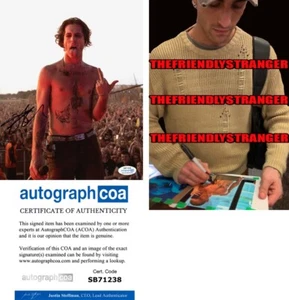 Damiano David signed "MANESKIN" 8x10 Photo a Hot SEXY Born Broken Heart ACOA COA - Bild 1 von 6