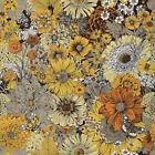 Wenmer Floral Peel And Stick Wallpaper 17.7” X 118” Boho 17.7" X 118" Yellow