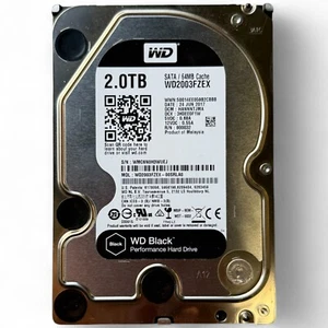 WD2003FZEX Western Digital Black 2TB 7.2K SATA 6Gbps 64MB 3.5" Festplatte - Bild 1 von 3