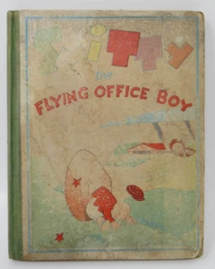 1930 Smitty The Flying Office Boy Cupples Leon Chicago Tribune Comic Strip Book - Bild 1 von 14