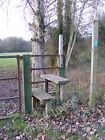 Photo 6x4 Stile of the footpath to Angles Way Upper Weybread Off Wingfiel c2011