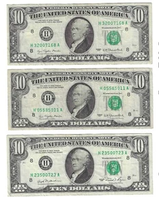 Series 1977 1981 ST LOUIS $10 YOUR CHOICE LOT M31 - Picture 1 of 2