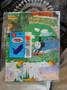 NOS 1992 American GREETINGS Thomas The Tank Engine and Friends Geschenkpapier - Bild 1 von 3