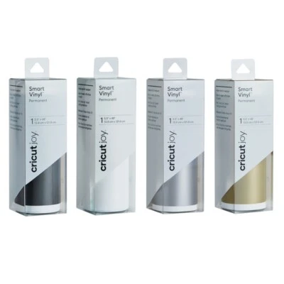 Cricut Joy Smart Vinyl Plotterfolie glänzend (selbstklebend/ 13,9 x 121,9 cm