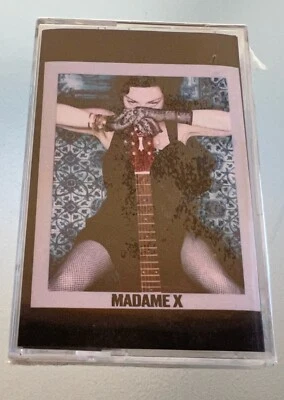 MADONNA MADAME X MADE IN THE EU CASSETTE RARE LIMITED EDITON BLUE SEALED - Image 1 of 3