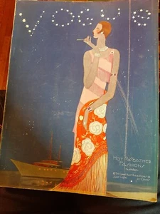 VOGUE Magazine July 1 1926 Benito Drecoll Lelong Hats Feria Seville Poiret L - Picture 1 of 11