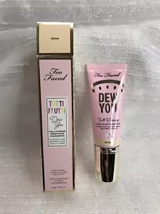 TOO FACED Tutti Frutti Dew You Fresh Glow Foundation SNOW 1.35 fl oz 40ml NEW - Picture 1 of 9