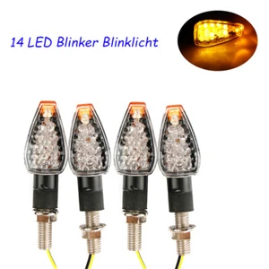 4 Str LED Miniblinker Microblinker Blinker Motorrad Für Honda E-Prüfzeichen - Picture 1 of 9