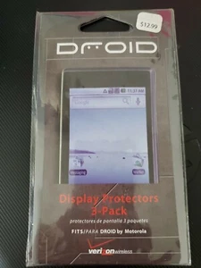 DROID - Display Protectors (2 PK with cleaning cloth) - Picture 1 of 3