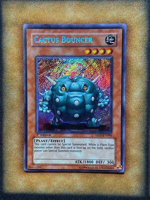 Yugioh Cactus Bouncer ABPF-EN084 Secret Rare 1st Ed NM - Image 1 of 2