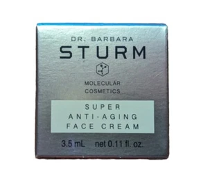 Nuova con scatola Dr. Barbara Sturm Super crema viso antietà campione formato viaggio 3,5 ml - Foto 1 di 1