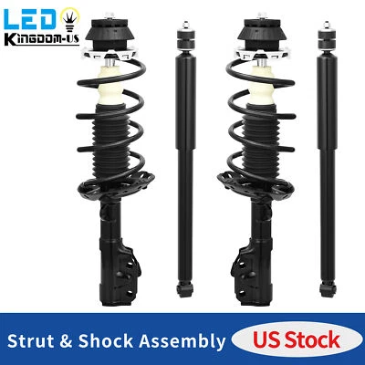Front Complete Struts & Rear Shock Absorbers Assembly for 2009 - 2014 Honda Fit - Image 1 of 4