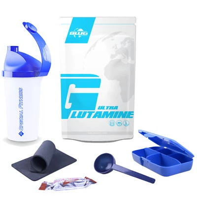 BWG Bodyworldgroup Glutamin 1kg + Bonus