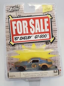 Jada Toys For Sale Series '67 1967 Shelby GT-500 Rusty Blue Die-Cast 1/64 Scale - Picture 1 of 4