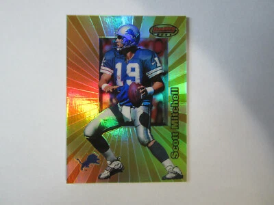 1998 Bowmans Best Refactor # 76 Scott Mitchell Card (B64 # 246/400 Detroit Lions - Image 1 of 2