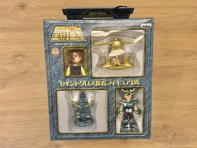 Vestido de figura Banpresto Saint Seiya DX en ropa de santo Shiryu & Libra Dohko Foto 1 de 3