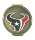 Houston Texans Hat Clip with Golf Ball Marker